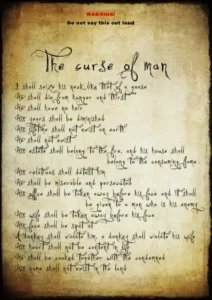 The curse of man