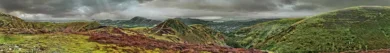 Long Mynd zoomed out - desat - 7 foot 8 inches long