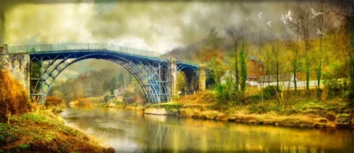 Ironbridge and the ghostly severn trow brighter