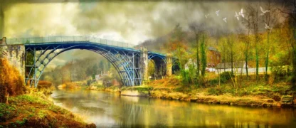 Ironbridge and the ghostly severn trow brighter