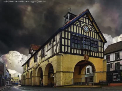 Bridgnorth Town Hall and Market front