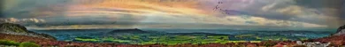 Corndon Hill from the Stiperstones - 7 foot 8 inches long