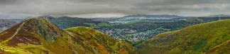 Long Mynd - close up - Church Stretton centred