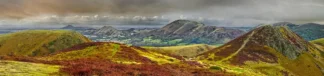 Long Mynd - close up - The Wrekin to Caradoc