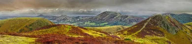 Long Mynd - close up - The Wrekin to Caradoc