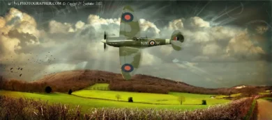 Wrekin and the ghost spitfire