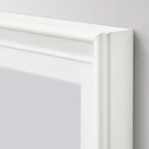 A white classic Ikea frame